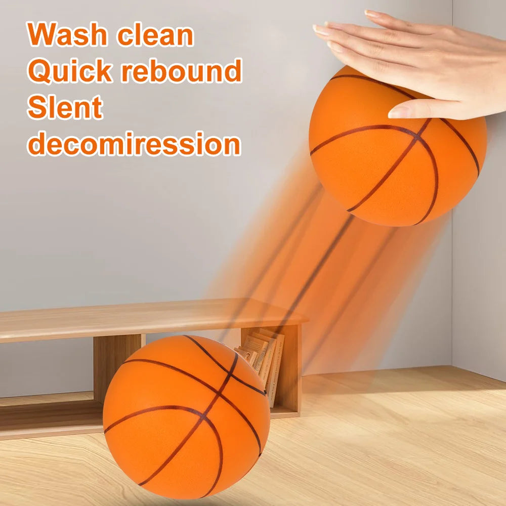 Quiet Foam Training Basketball for Indoor Use