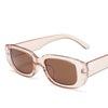 Retro Rectangle Sunglasses with UV400 Protection