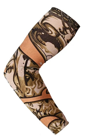Long Seamless Tattoo Sleeves for Sun Protection