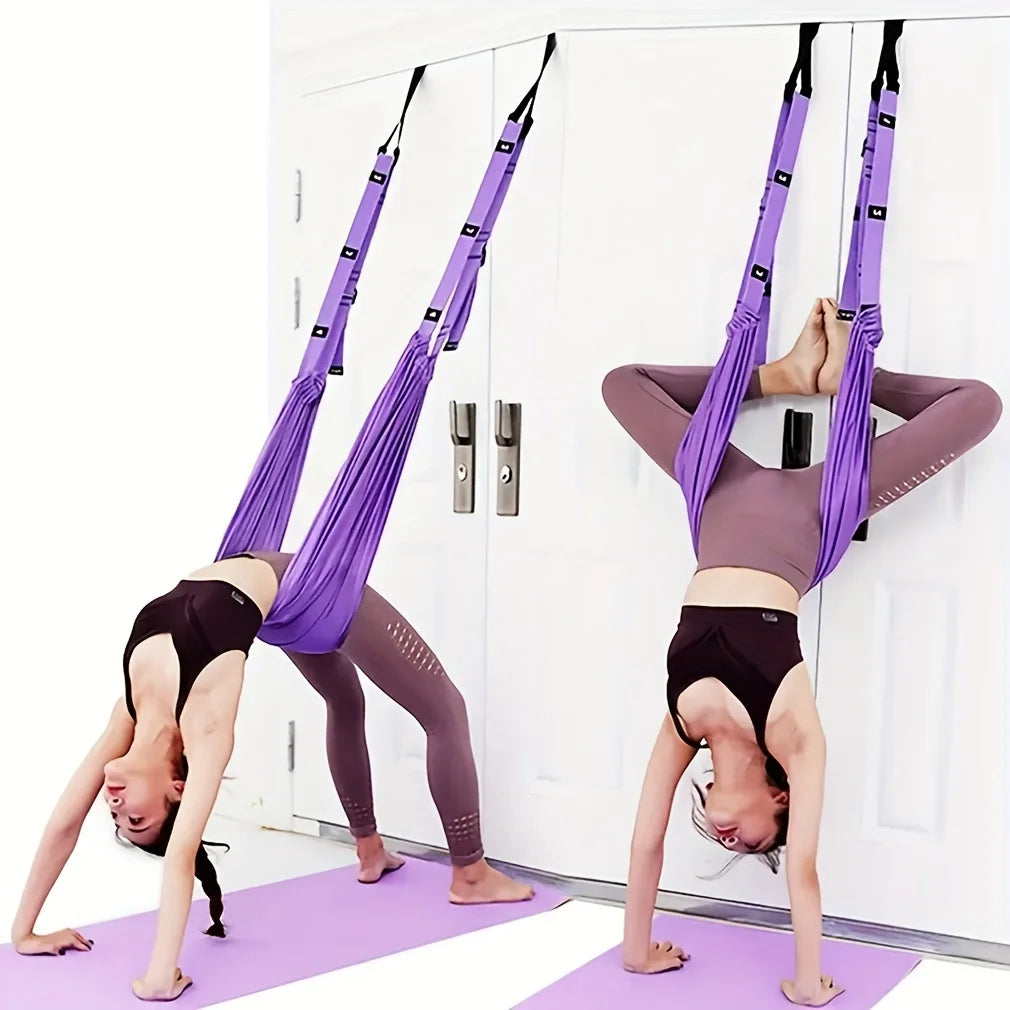 Yoga Stretch Strap for Flexibility and Inversion Training