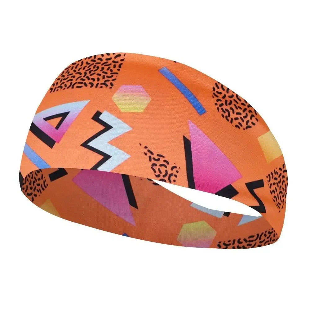 Fashion Print Cycling Yoga Headband