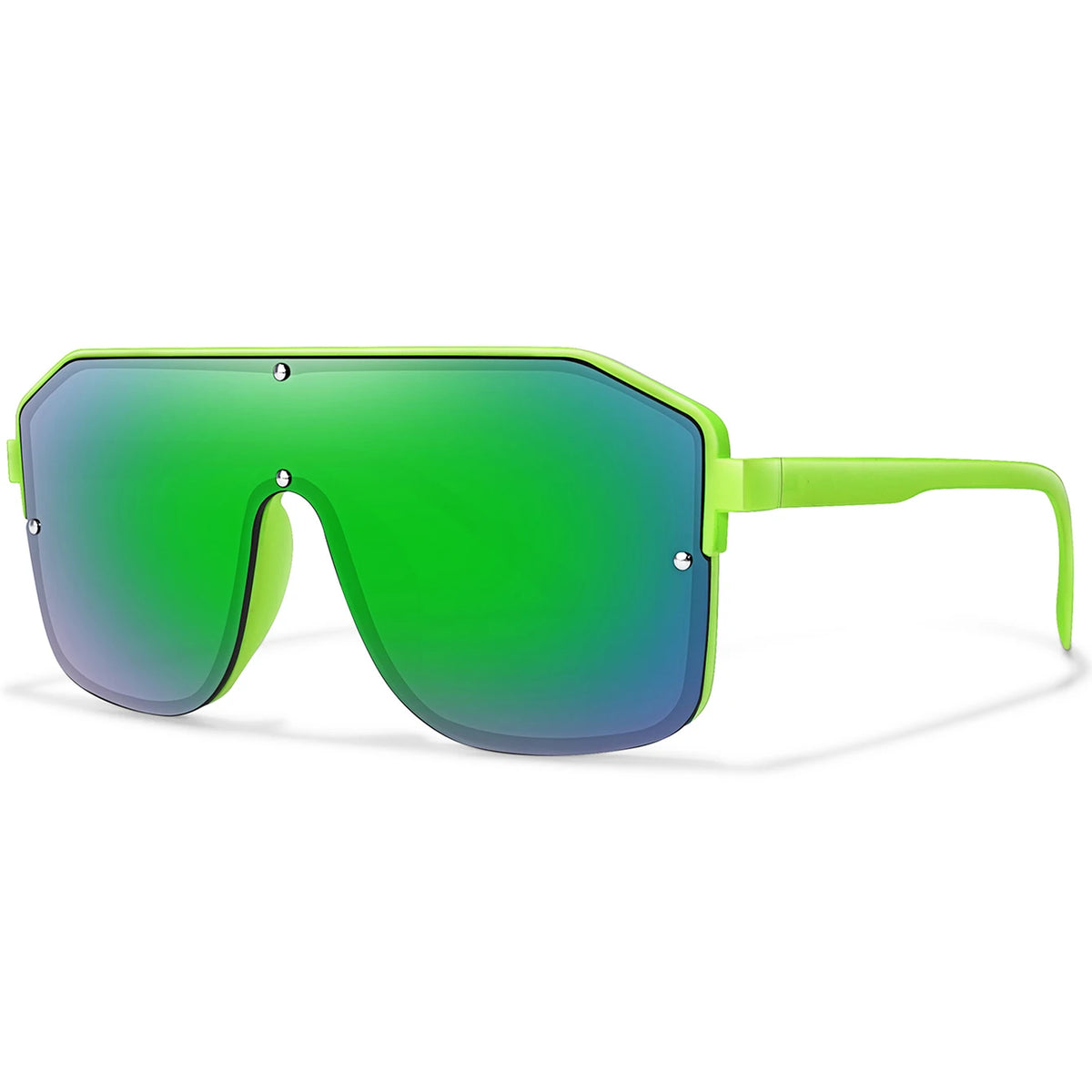 Square Frame Sunglasses for Men and Women — UV Protection for Sports and Driving