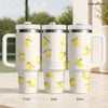 Kawaii Cherry Pattern Insulated Tumbler