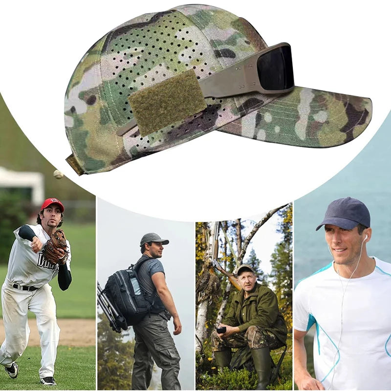Tactical Camouflage Baseball Cap for Outdoor Adventures