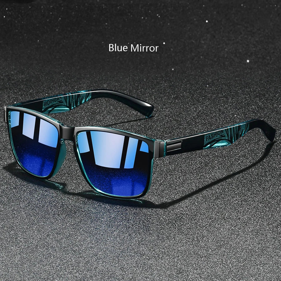 Classic Square Sunglasses for Men and Women – UV Protection & Lightweight Comfort