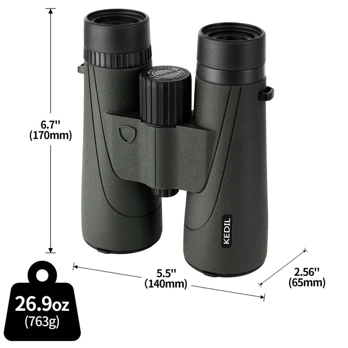 12x50 ED Professional Binoculars with Phone Adapter