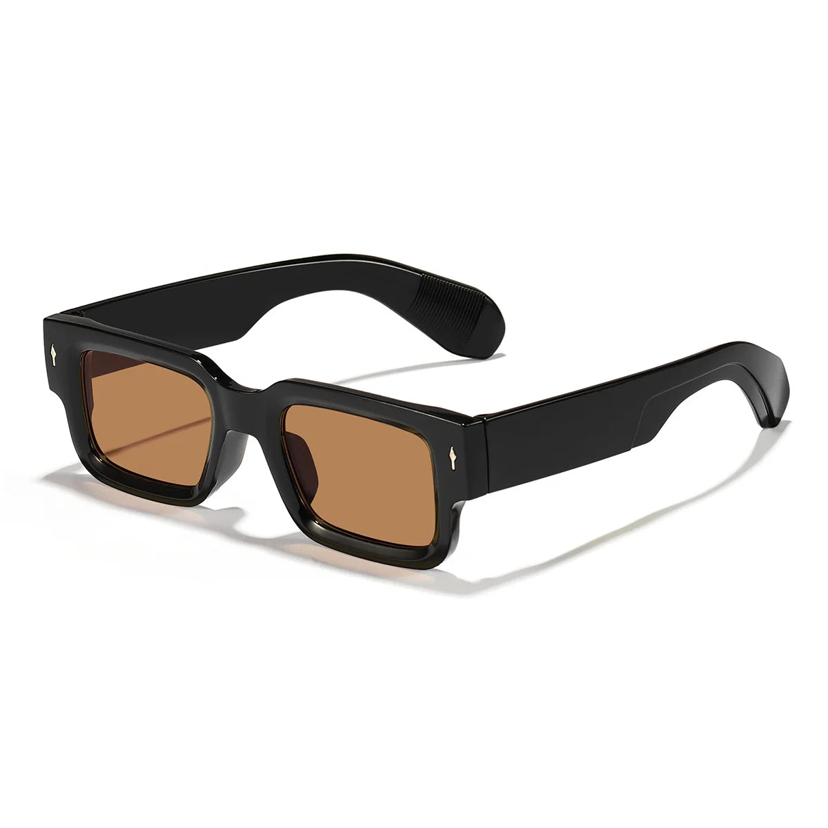 Retro Square Sunglasses with UV400 Protection