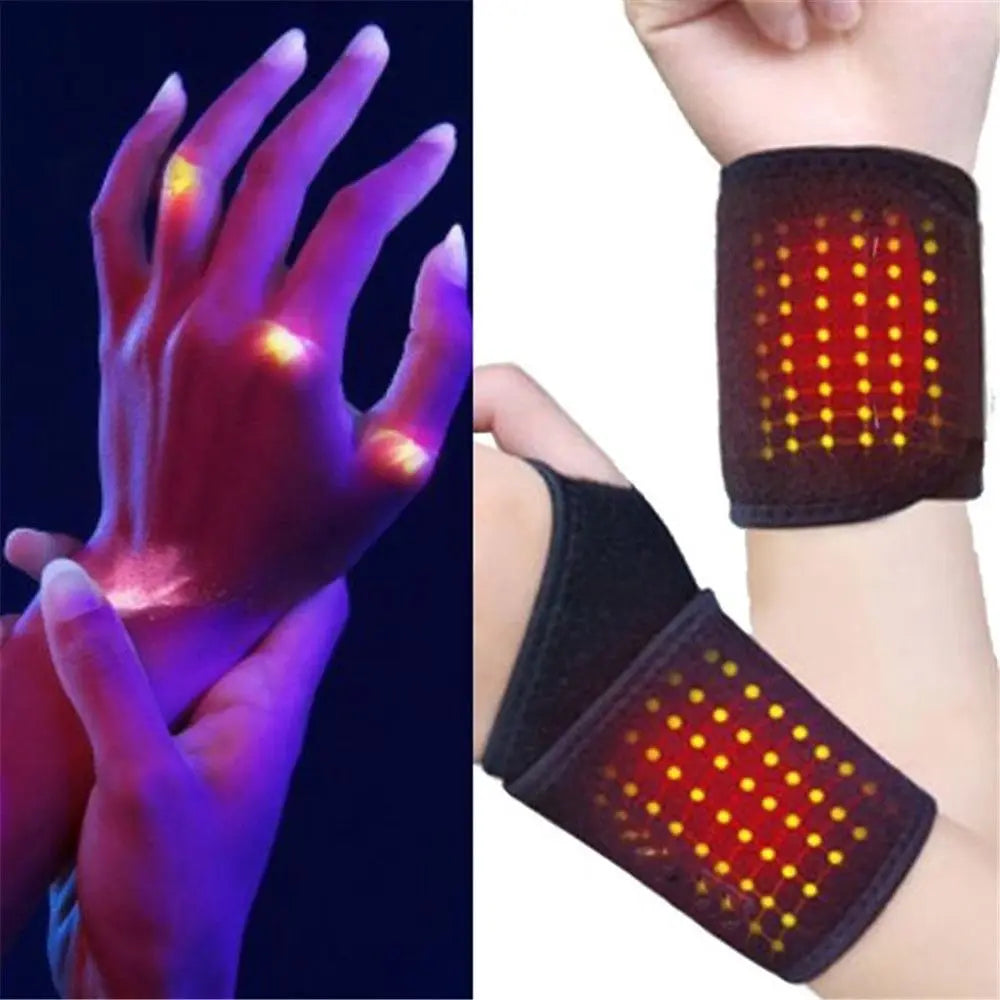 Tourmaline Self-Heating Wrist Support Brace (Pair)