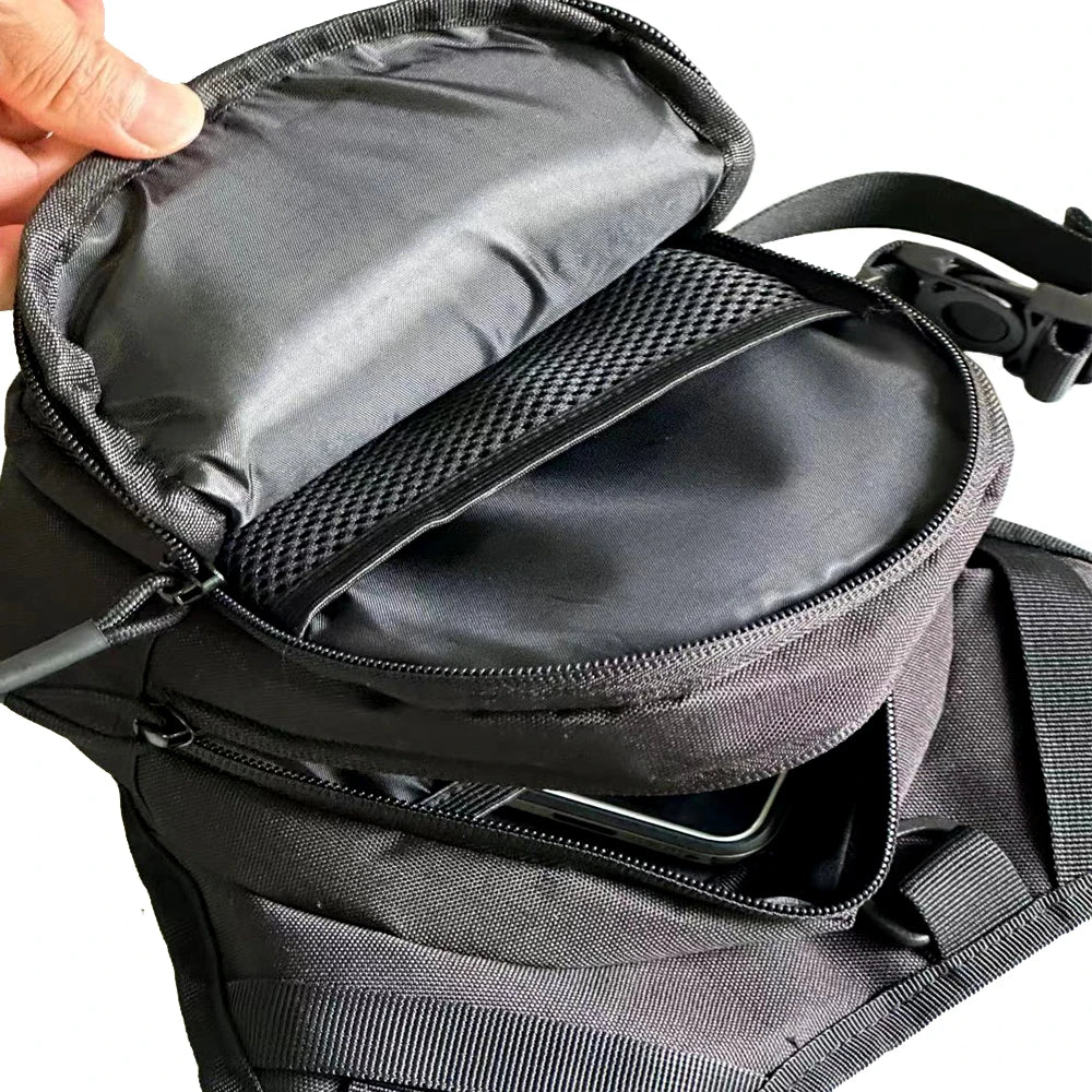 Camo Tactical Waist Pack with Adjustable Strap