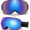 Outdoor Ski Goggles with Protective Case and Anti-Fog Lenses