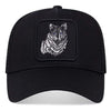 Embroidered Wolf Baseball Cap – Breathable, Adjustable, Unisex