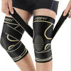 Férulas de cobre negro para la rodilla, usadas en la pierna, para soporte articular.