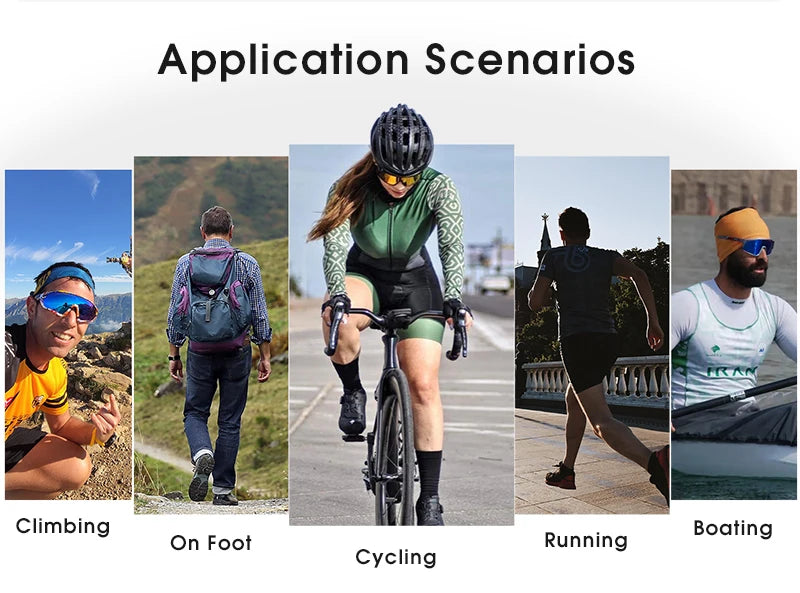 Photochromic Cycling Glasses with UV400 Protection