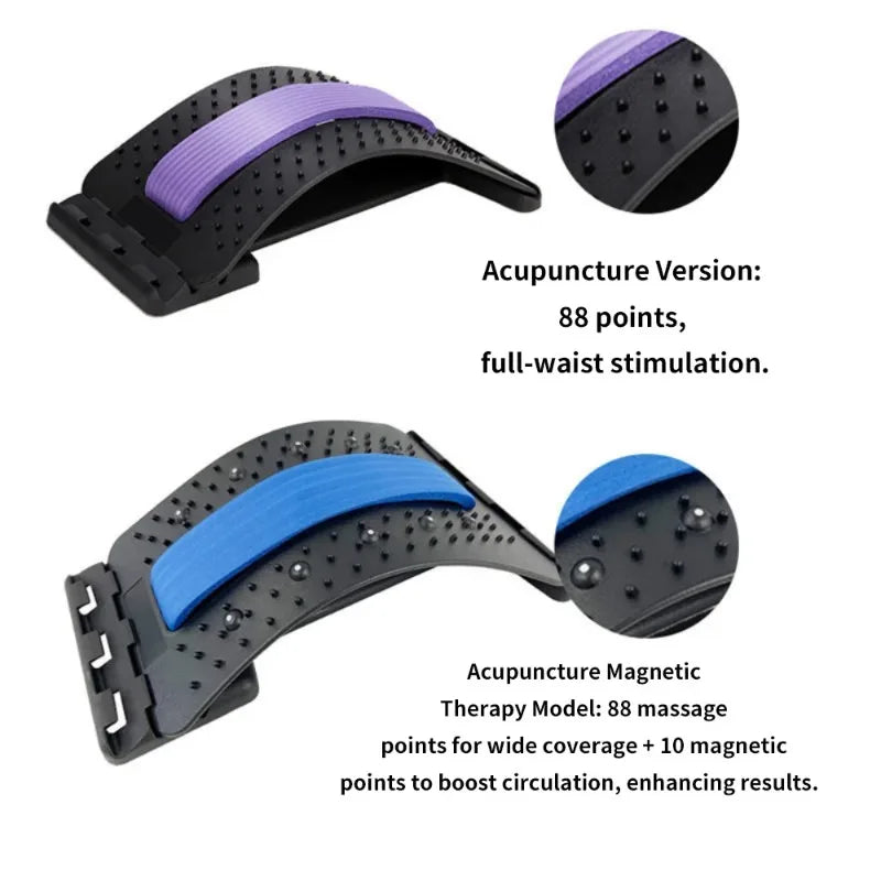 Adjustable Back Stretcher for Spine and Posture Support