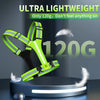 LED Reflective Running Vest with USB Rechargeable Lights