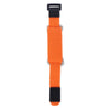 Orange and black damper tape for string noise reduction