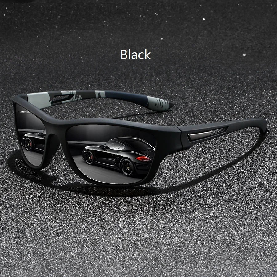 Vintage Sports Sunglasses with UV400 Protection