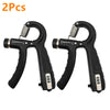 Adjustable Hand Grip Strengthener with Counter