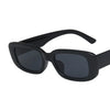Retro Rectangle Sunglasses with UV400 Protection