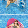 Striped Inflatable Pool Hammock for Adults