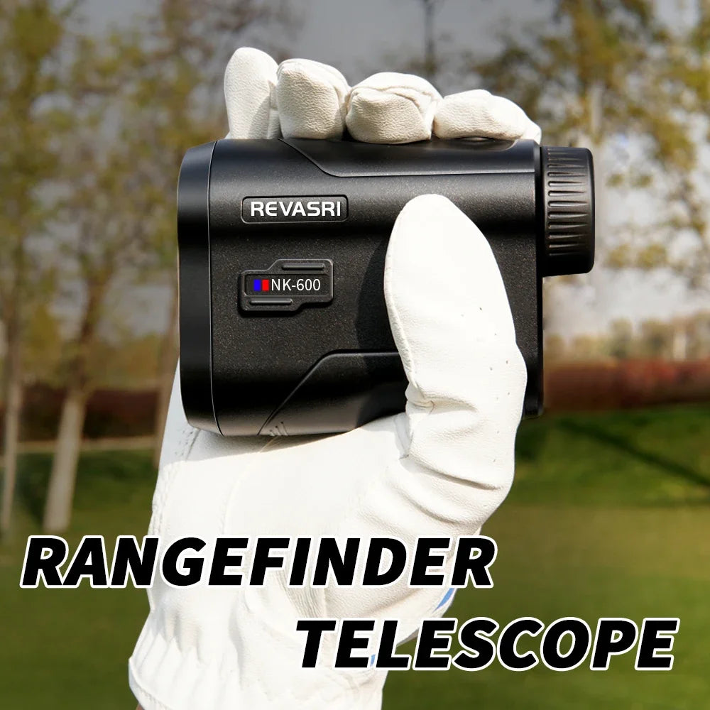 Golf Laser Rangefinder with Slope Compensation and Flag Lock