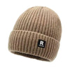 Fleece-Lined Knit Beanie for Men and Women