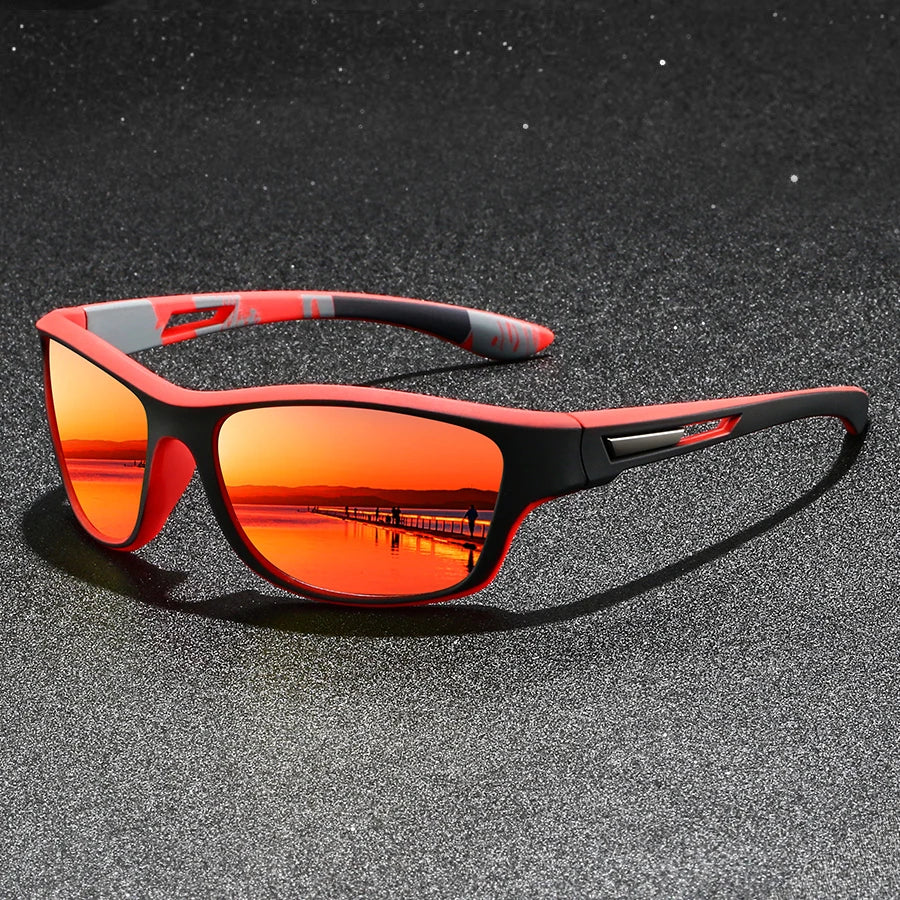Vintage Sports Sunglasses with UV400 Protection