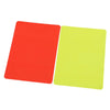 Professional Soccer Referee Red & Yellow Cards Set