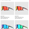 TR90 Cycling Glasses with Interchangeable Lenses for Men and Women