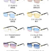 Rimless Rectangle Sunglasses