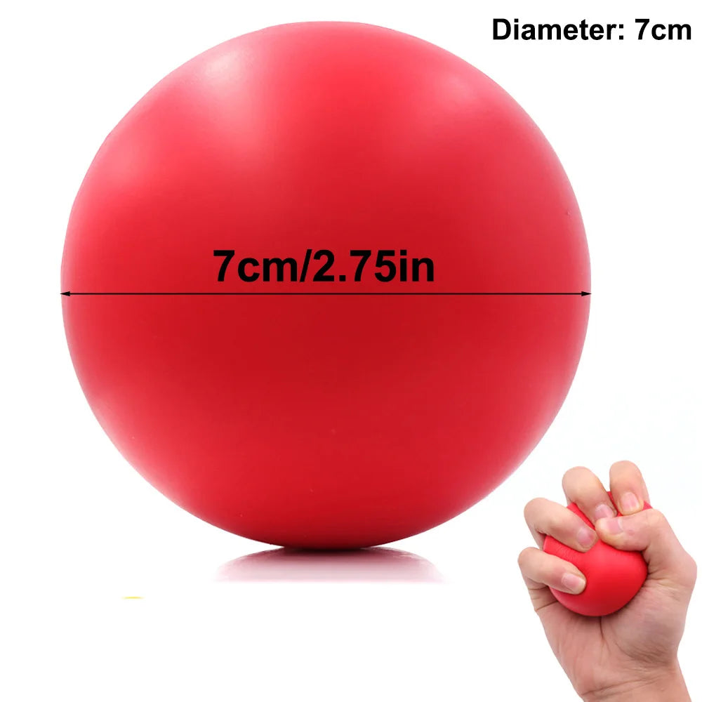 Foam Exercise & Massage Balls (2-Pack) for Grip Strength, Rehabilitation & Stress Relief