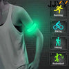 USB Rechargeable LED Safety Armband for Night Running and Cycling