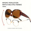 Polarized Fit-Over Sunglasses for Prescription Eyewear
