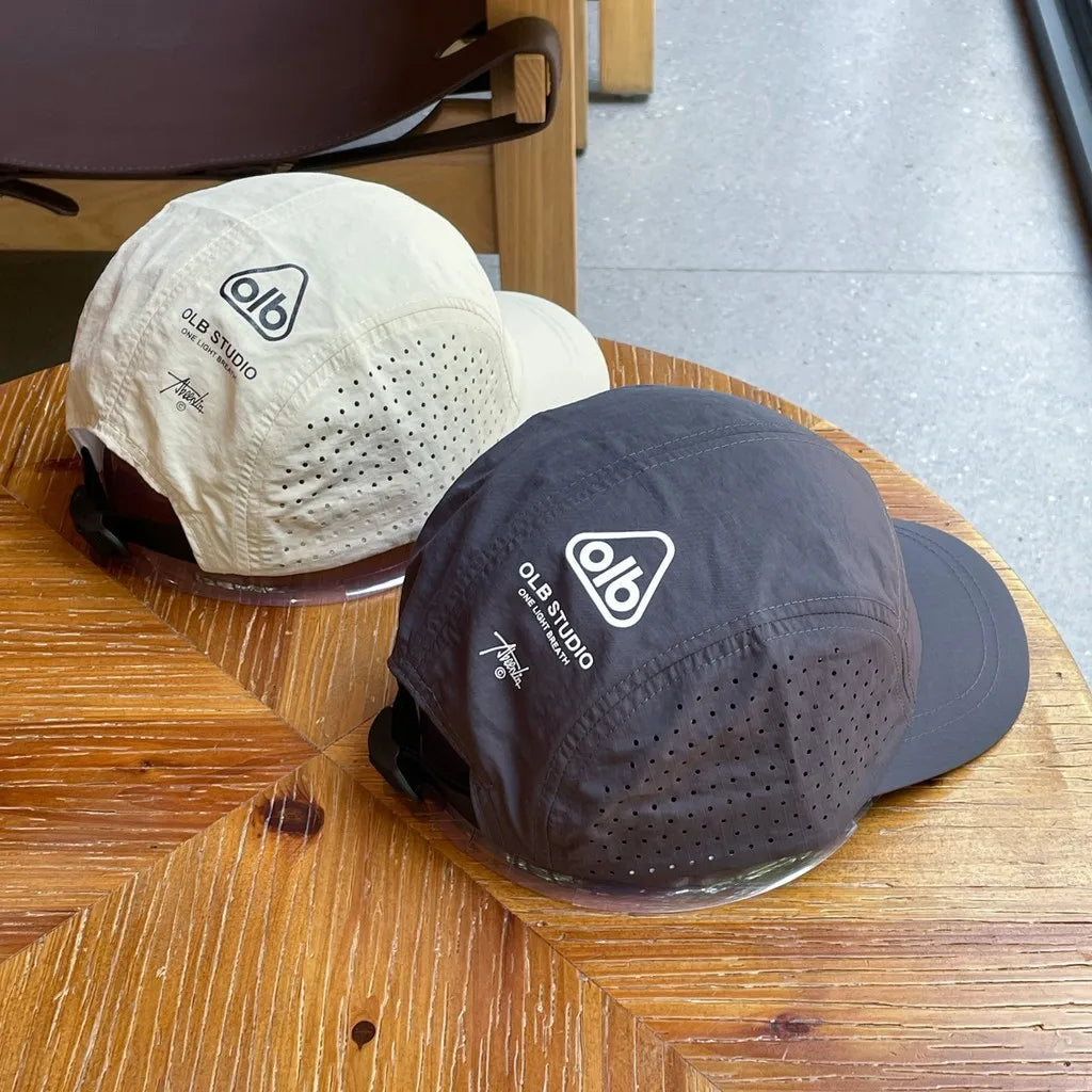 Lightweight Quick-Dry Mesh Baseball Cap with UV Protection