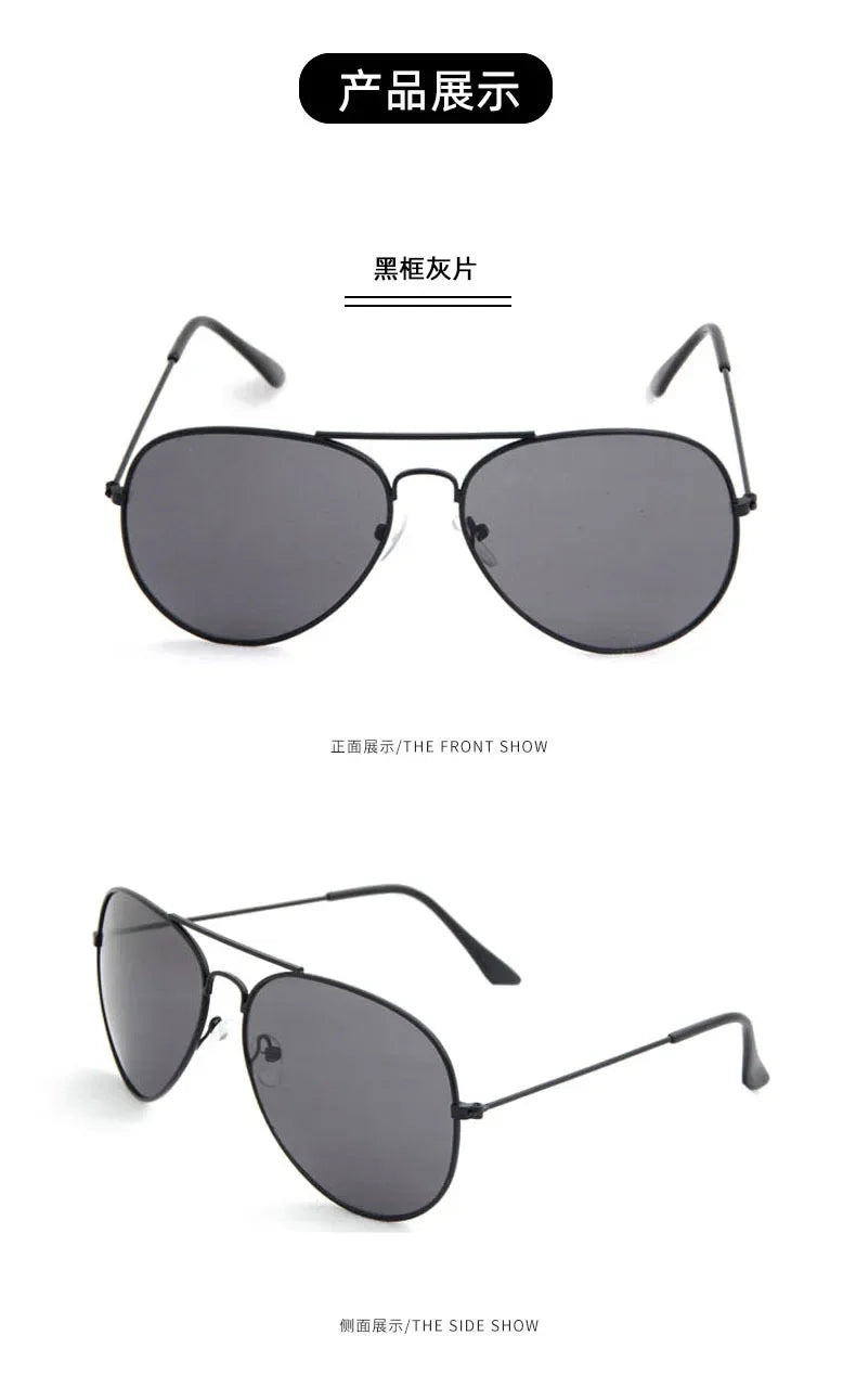 Classic Aviator Sunglasses with UV Protection