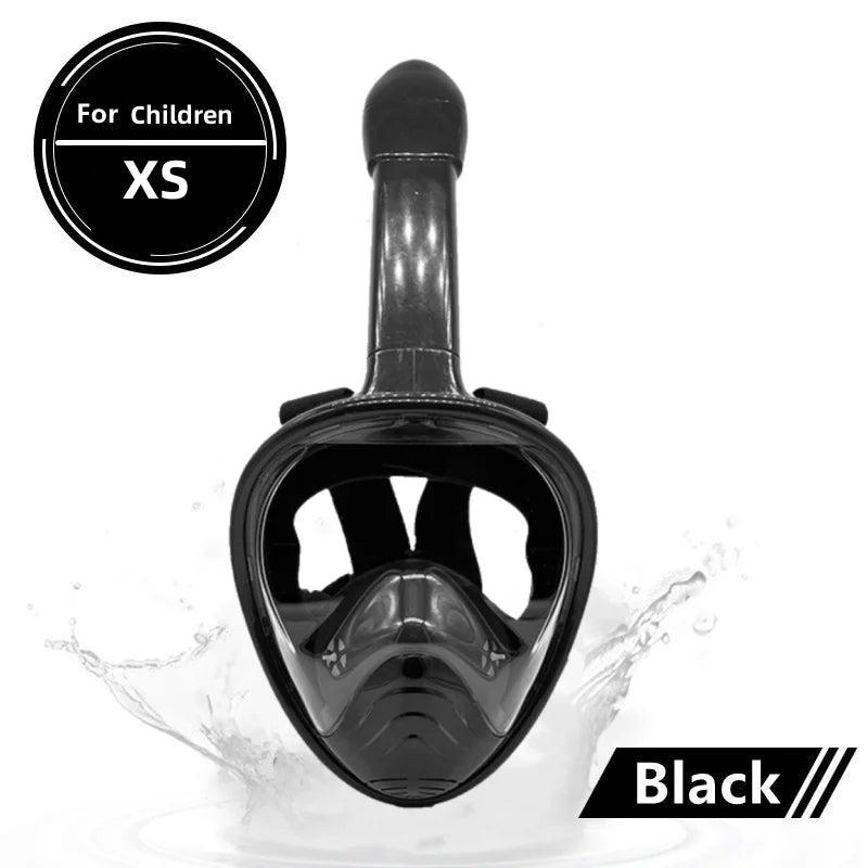 Full Face Snorkel Mask with Anti-Fog Window