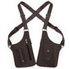 Vintage Leather Chest Bag for Men