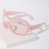 Oversized Pilot Sunglasses with Gradient Lenses