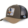 Anime Snapback Cap with Breathable Mesh Back