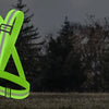 Adjustable High-Visibility Reflective Safety Vest with Wrist Straps