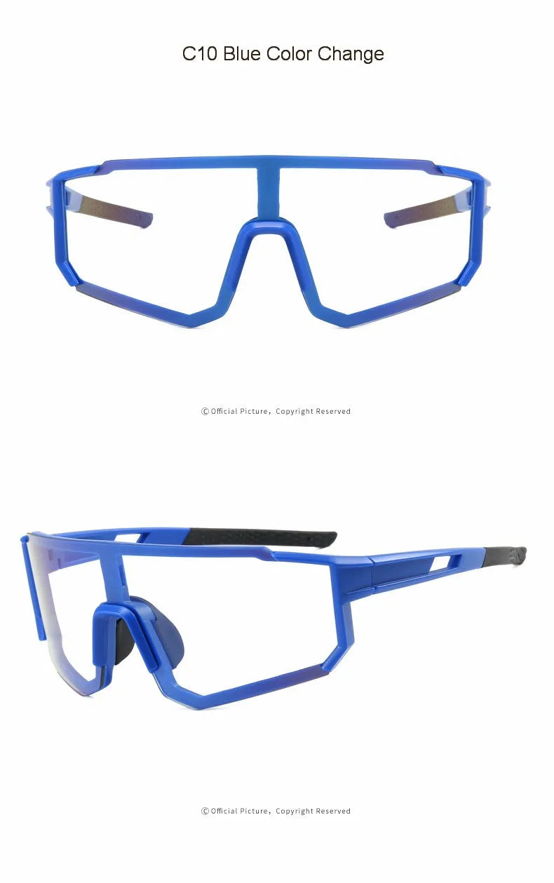 Photochromic Sports Sunglasses for Cycling, Running, and Outdoor Adventures