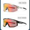 Fusion UV400 Cycling Sunglasses with 3 Interchangeable Lenses