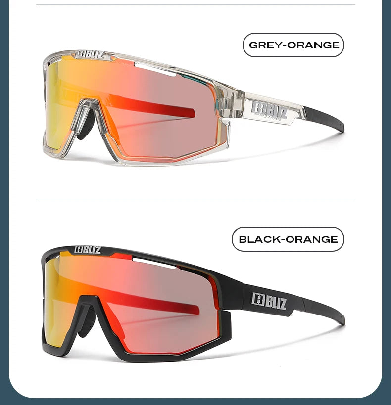 Fusion UV400 Cycling Sunglasses with 3 Interchangeable Lenses