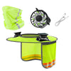 Hard Hat Sun Shade with Dual Cooling Fans for Construction Workers