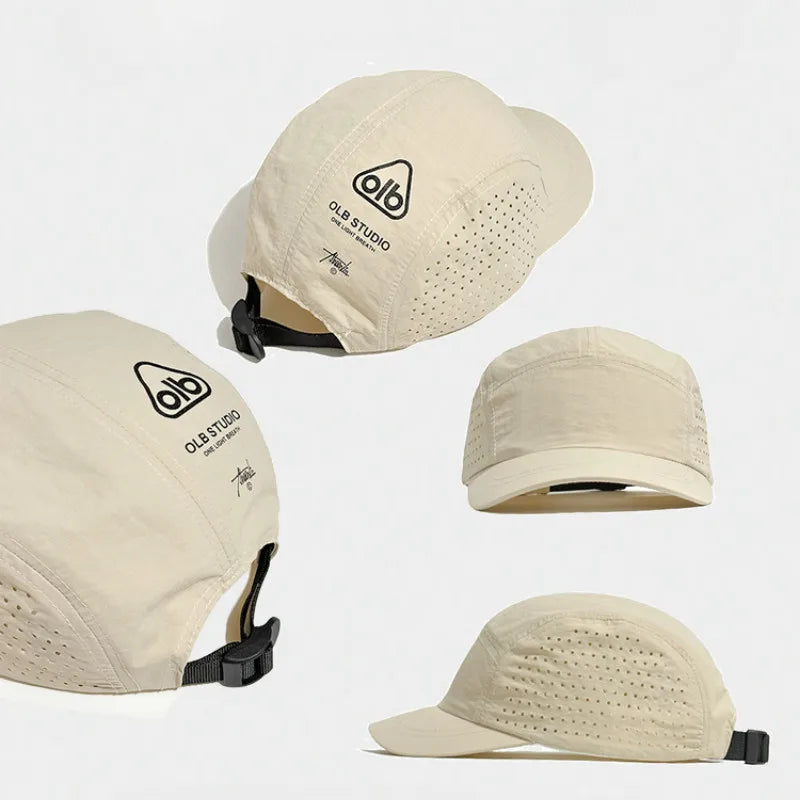 Lightweight Quick-Dry Mesh Baseball Cap with UV Protection