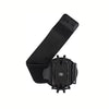 Black 360 degree rotating phone wrist strap for fitness