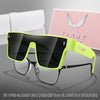 UV400 Oversized Sunglasses with Protective PU Case