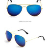 Classic Aviator Sunglasses with UV Protection