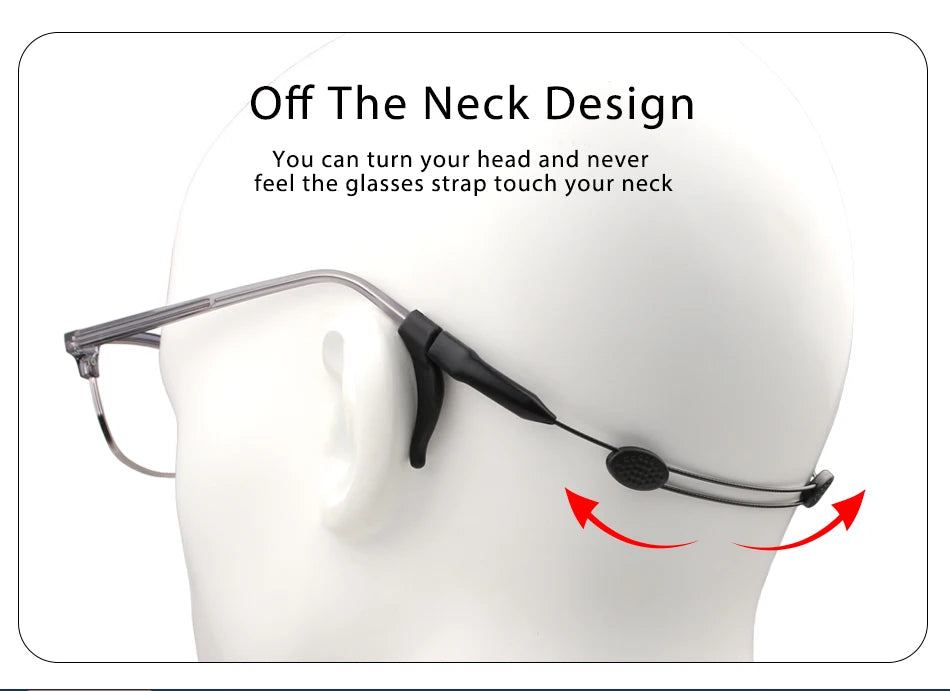 Anti-Slip Silicone Glasses Retainer Strap