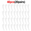 40 pieces of silicone eyeglass ear hooks designed for an anti-slip grip.